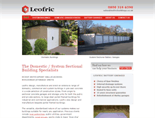 Tablet Screenshot of leofricbuildings.co.uk